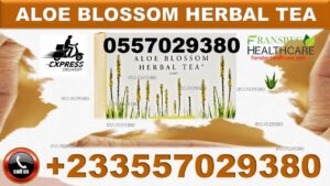 Aloe Blossom Herbal Tea Product in Ghana