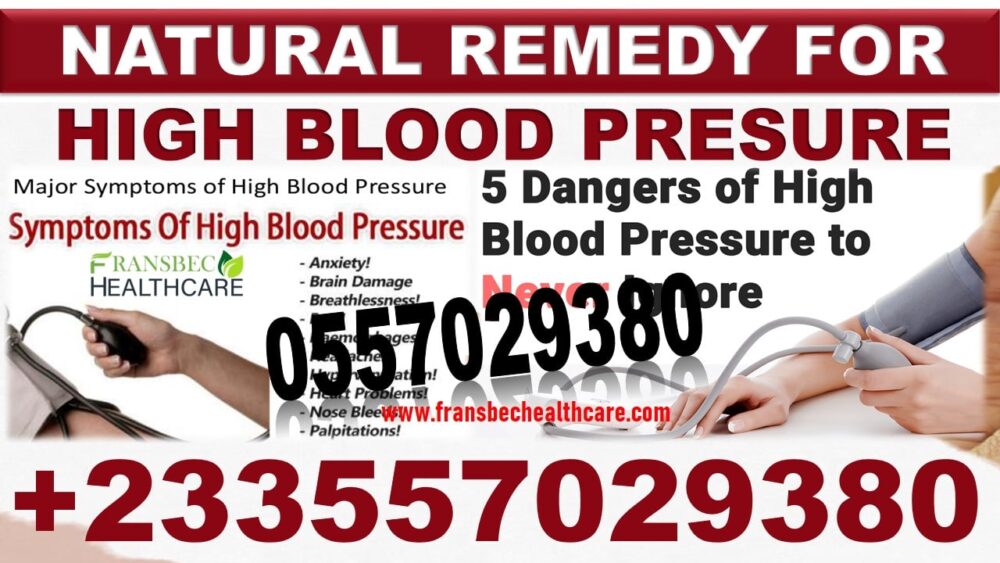 Best High Blood Pressure Natural Treatment in Ghana