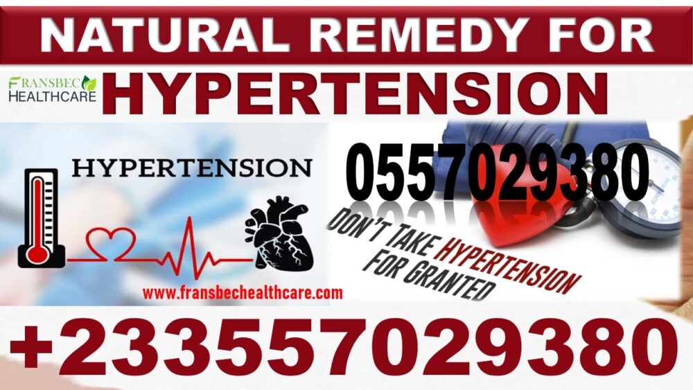 Best Remedy for Hypertension in Ghana