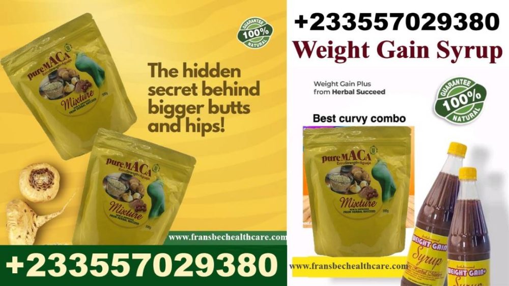 Herbal Weight Gain Syrup Retailers in Kumasi