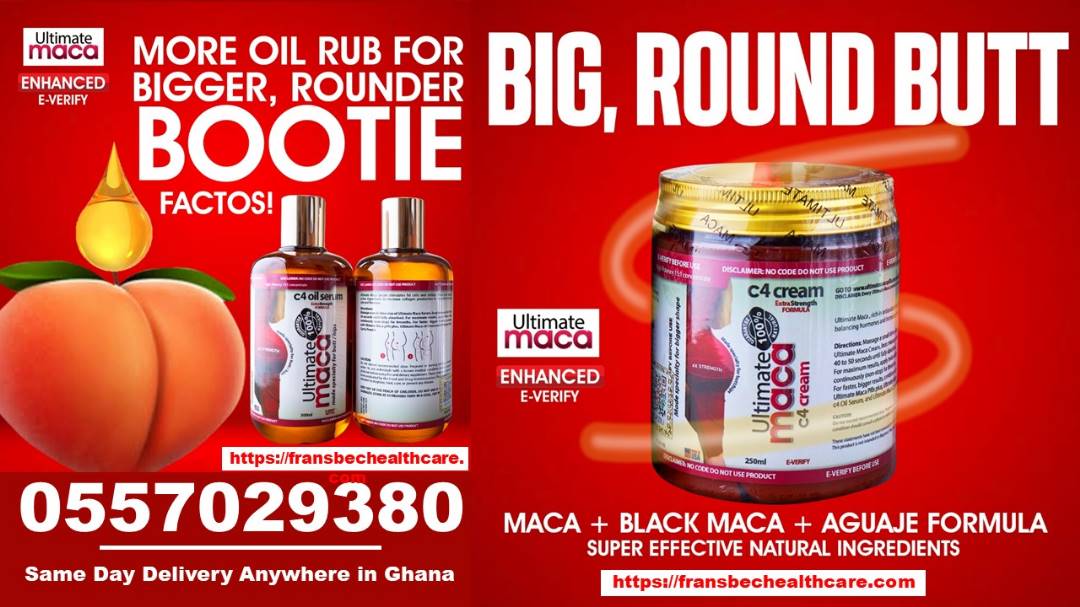 Maca Cream for Bigger Butt in Ghana