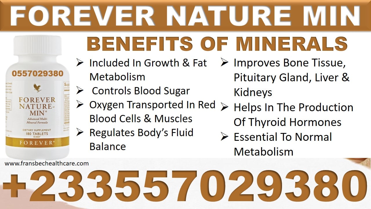 Health Benefits of Forever Nature Min