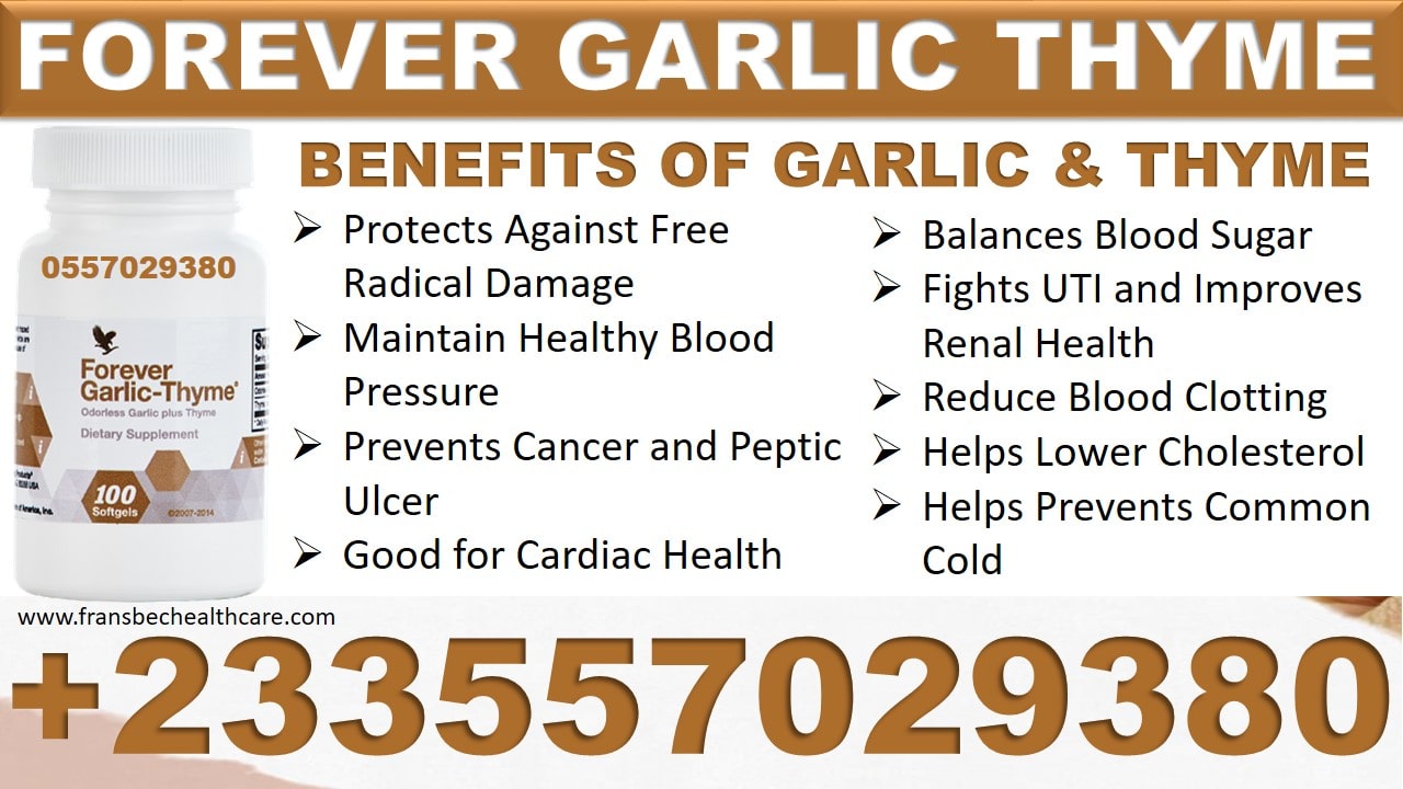 Health Benefits of Forever Garlic Thyme